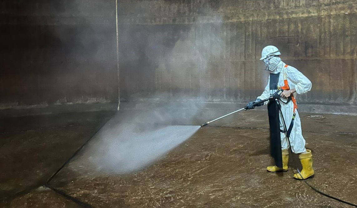 Confined space work